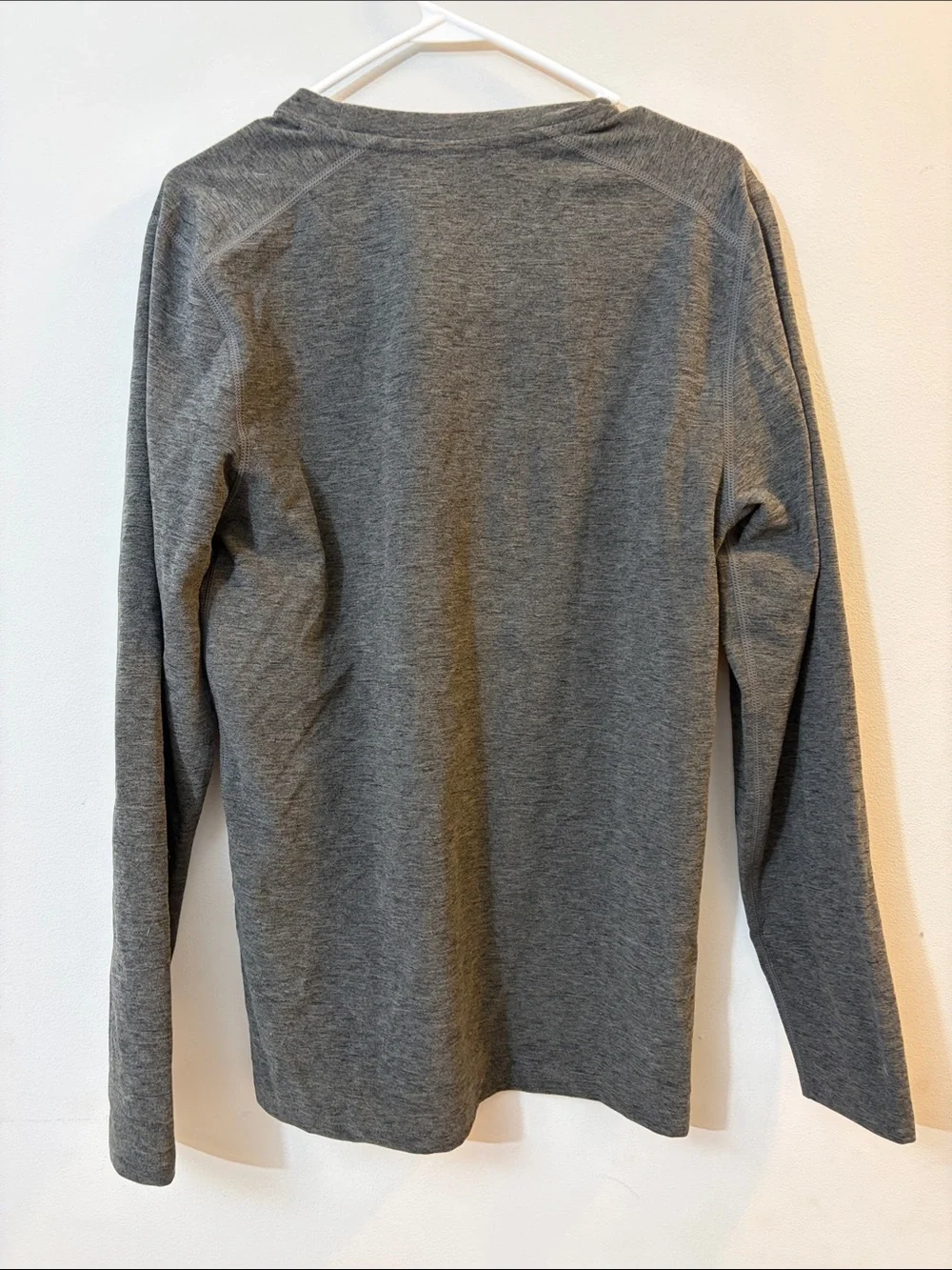 Eddie Bauer Mens Midweight Thermal Base Layer Set Winter Cold Weather Charcoal